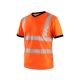 Koszulka CXS RIPON ostrzegawcza męska - pomarańczowo-czarny - 2