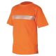 Koszulka z pasem odblaskowym XAVER - pomarańczowy - 2