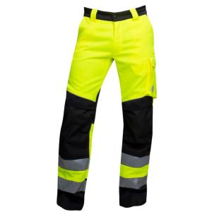 Spodnie do pasa SIGNAL - żółto-czarny - 176-182cm