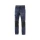 Spodnie jeans NIMES I męskie - czarno-niebieski