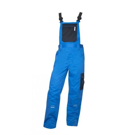 Spodnie ogrodniczki 4TECH 03 - niebiesko-czarny - 170-175cm
