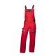 Spodnie ogrodniczki COOL TREND - czerwony - 176-182cm