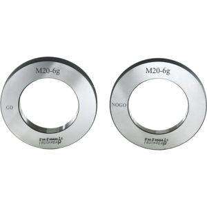 Sprawdzian pierścieniowy do gwintu  NOGO 6G DIN13 M5 x 0,8 mm - TruThread kod: R MI 00005 080 6G NR - 2