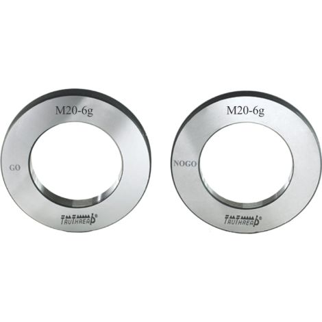Sprawdzian gwintowy pierścieniowy NOGO 6g DIN13 M48 x 5,0 mm - TruThread kod: R MI 00048 500 6G NR - 2