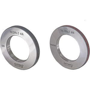 Sprawdzian pierścieniowy do gwintu NOGO 6H DIN13 M12 x 1,75 mm - TruThread kod: R MI 00012 175 6H NR - 2
