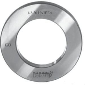 Sprawdzian pierścieniowy do gwintu GO No 5 - 44 UNJF 3A TruThread kod: R JF NO005 044 3A GR