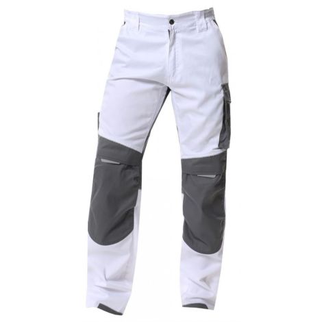Spodnie do pasa SUMMER - biały - 58 - 176-182cm