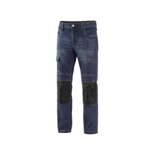 Spodnie jeans NIMES I męskie - czarno-niebieski